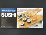 SUSHI BOX SALMONE GAMBERO CALAMARO 250gr - 868R