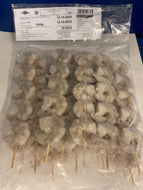 SPIEDINI DI MAZZANCOLLA TROPICALE VANNAMEI 26/30 CONGELATA CONFEZIONE DA 800gr - 795E