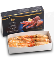 SCAMPI 4/7 LAESO DANIMARCA CONGELATI CONFEZIONE DA 800gr