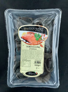 TORTELLONI NERI FRESCHI AL SALMONE CONFEZIONI DA 500gr - P006