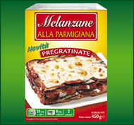 PARMIGIANA DI MELANZANE PAREN CONGELATA CONFEZIONE DA 450gr