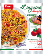 LINGUINE ALLO SCOGLIO PAREN CONGELATE CONFEZIONI DA 550gr
