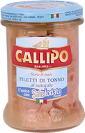 FILETTI DI TONNO AL NATURALE CALLIPO CONFEZIONI DA 200gr