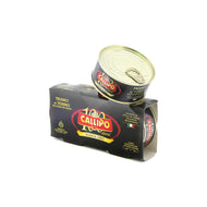 FILETTI DI TONNO ALL'OLIO D'OLIVA CALLIPO RISERVA ORO CONFEZIONI DA 80gr